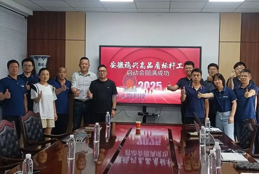Shoebill Technology X Anhui Wenxing Technology Benchmark Factory Planning Project Launch Meeting